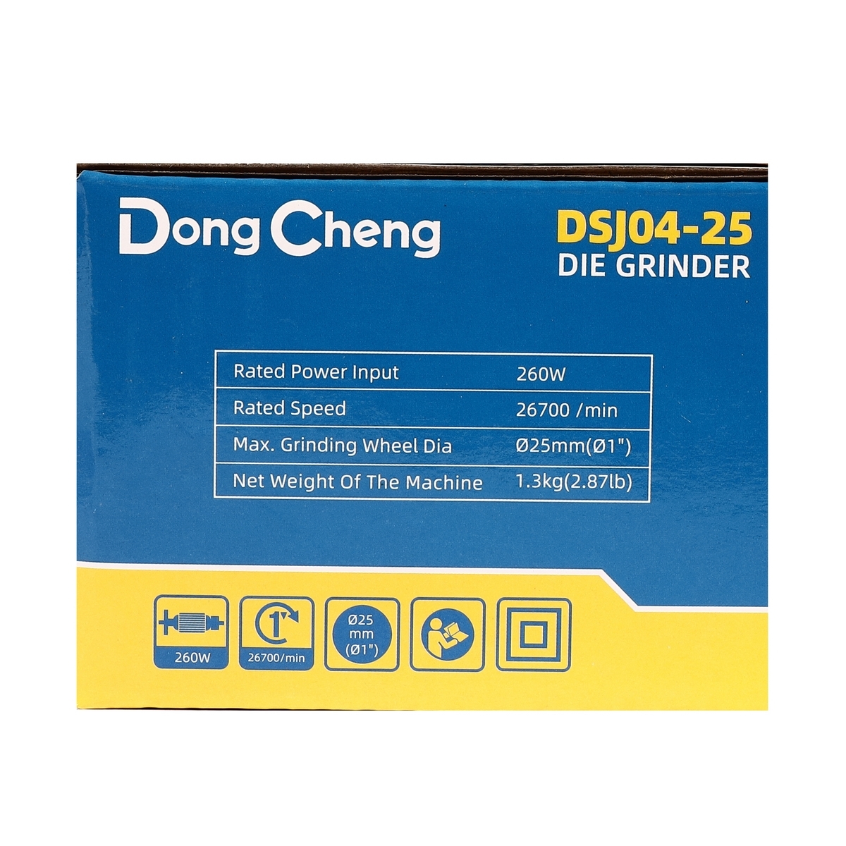 เครื่องเจียร์แกน 6 มม - 260W คอสั้น