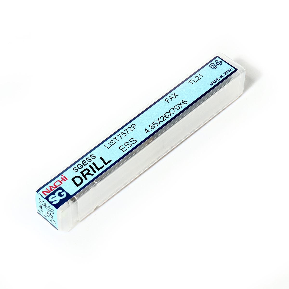 L7572P_4.85 MM. ดอกสว่าน PM-HSS รุ่น SG