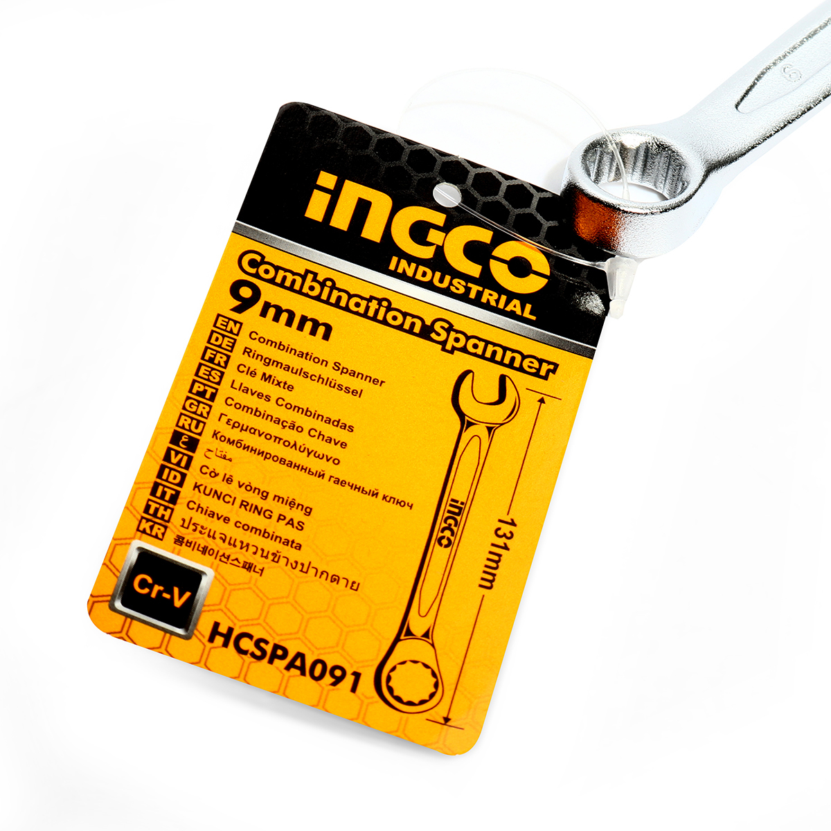 HCSPA091 ประแจแหวนข้างปากตาย เบอร์ 9