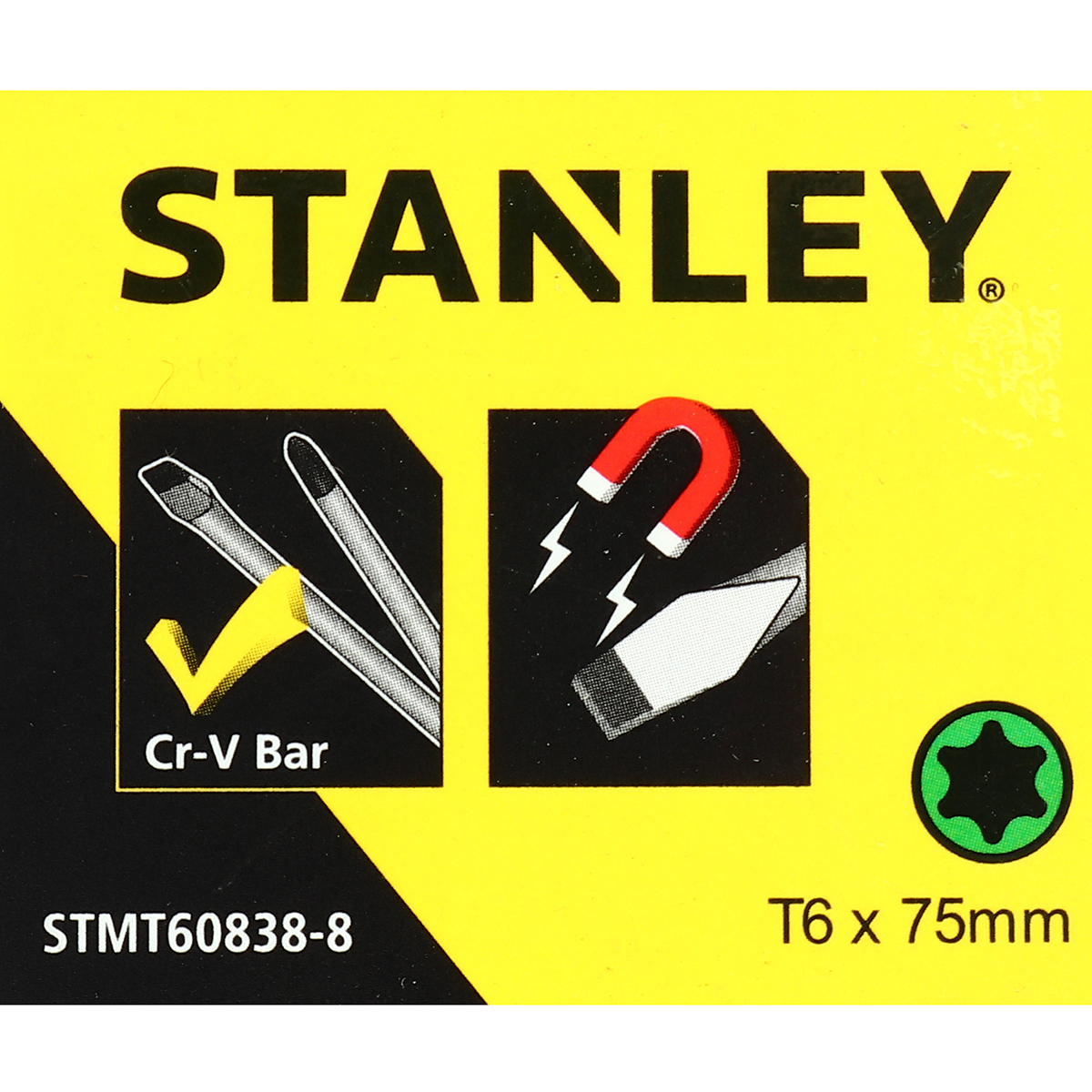 STMT60838-8 ไขควงปากจีบ T6X80มม