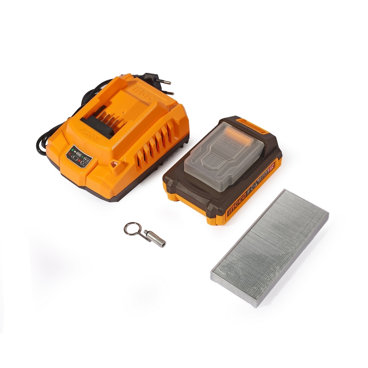 20V เครื่องยิงตะปู F15-F50 -ชุด 2.0AH*1