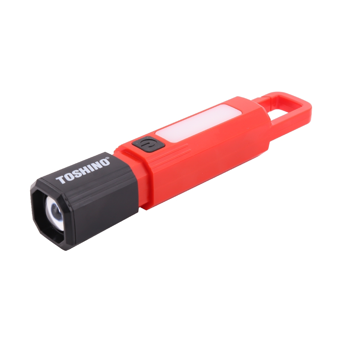 FL933 ไฟฉาย 2-IN-1 แบบชาร์จ (สีแดง-ดำ)