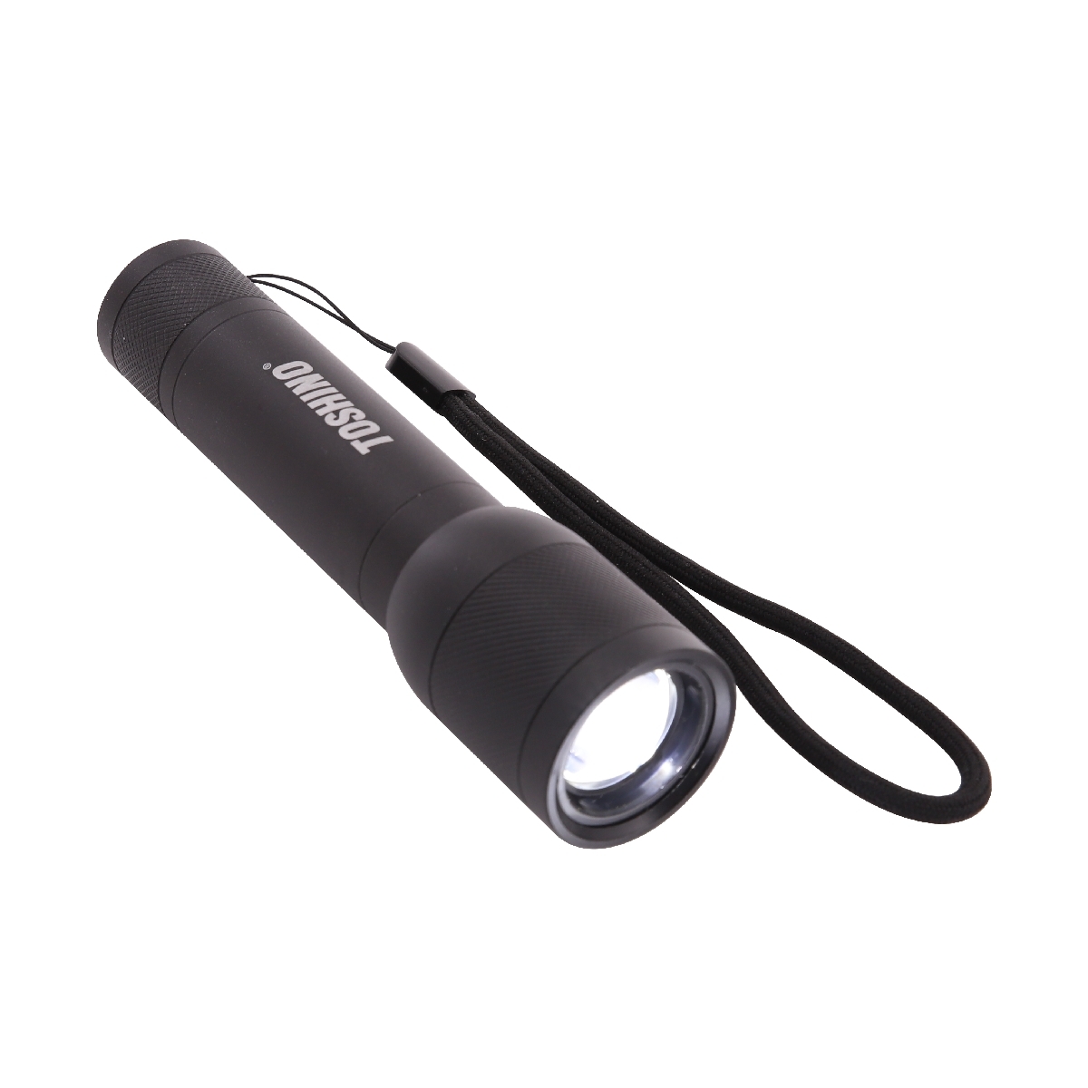 FL0146 ไฟฉายLED 200LUMENS ชาร์จไฟ สีดำ