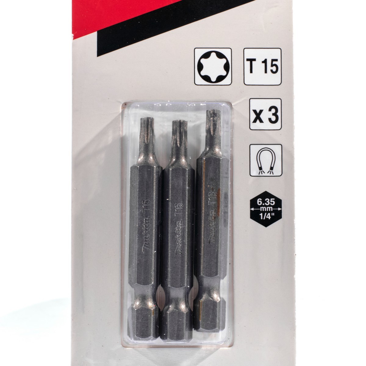 ดอกไขควง T-15 X 50MM (3ดอก/ชุด)