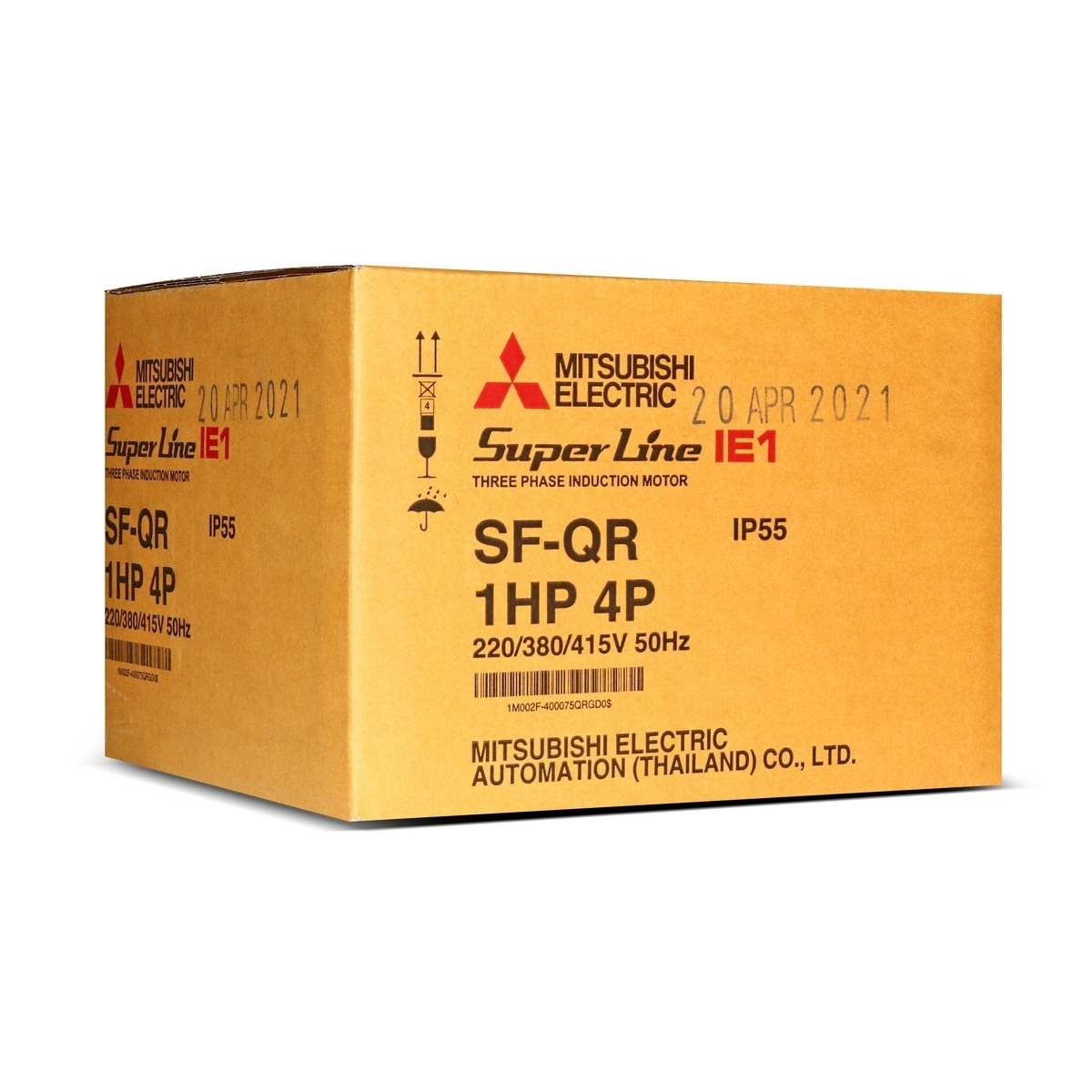 SF-QR มอเตอร์ 1 HP IP-55 220/380V 4P