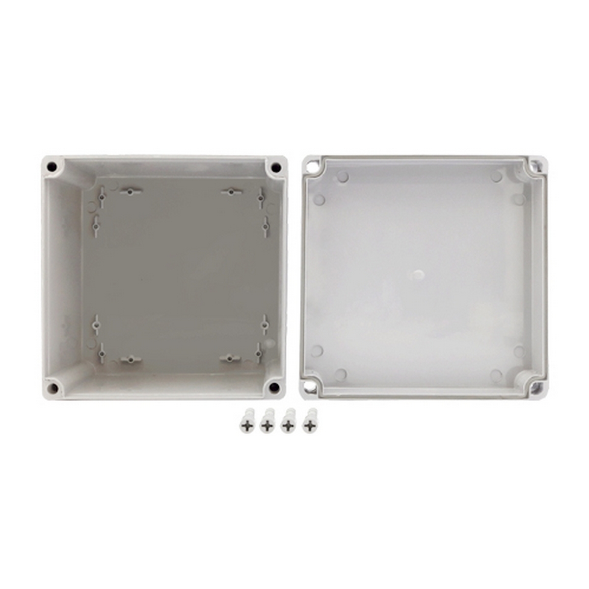 NANO-206W กล่องกันน้ำสีขาว 8X8X4