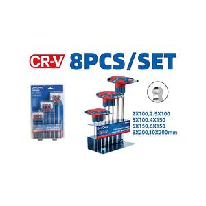 ประแจหกเหลี่ยม-หัวบอล-ตัวที 8 ชิ้น CR-V