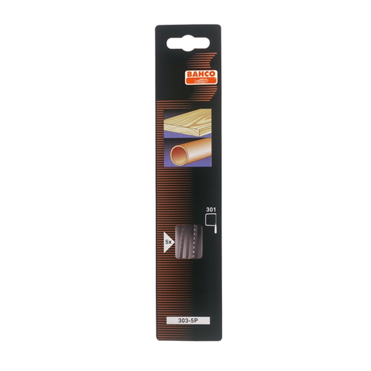 ใบเลื่อยโครงเลื่อยฉลุ301(5PCS/PAC)303-5P