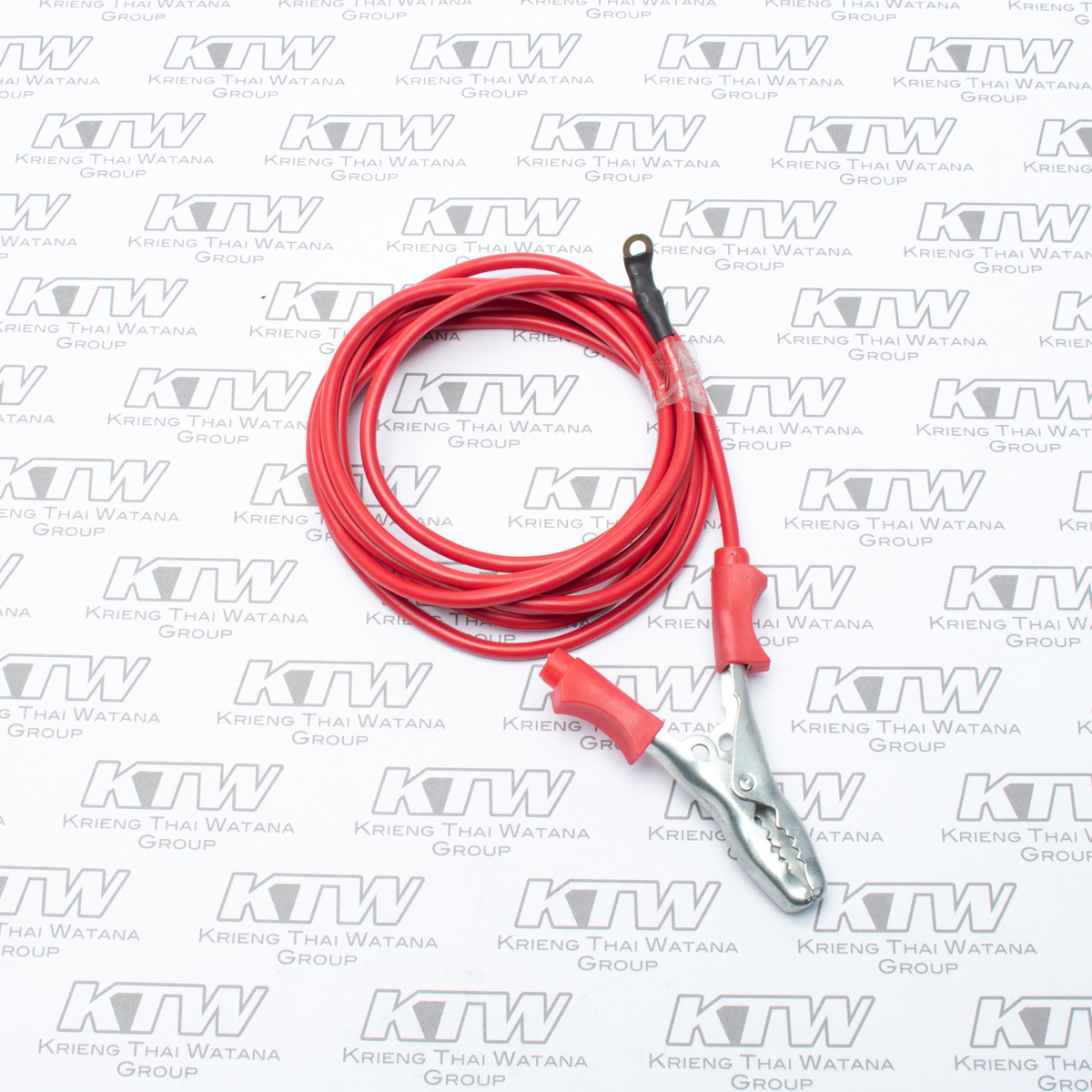 อะไหล่ CB30 สายไฟ+คีมแดง 4MM2*2M 10A