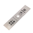 ใบมีดตัดหญ้าสีเงิน 16" (400X1.8MM)-บังตอ
