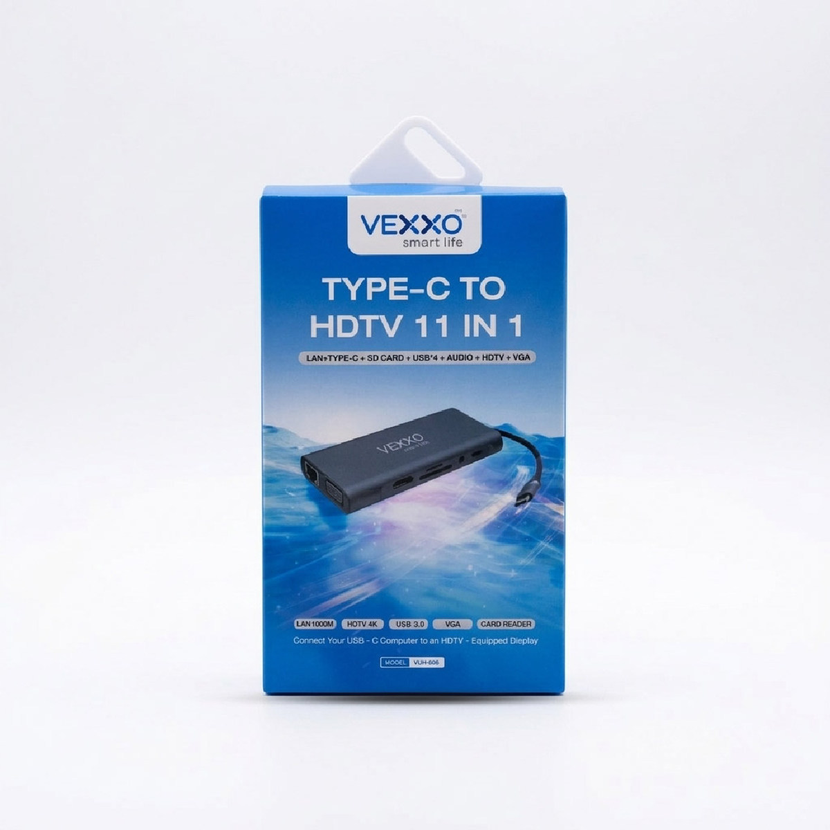 CH11 USB HUB TYPE-C TO HDTV 11IN1
