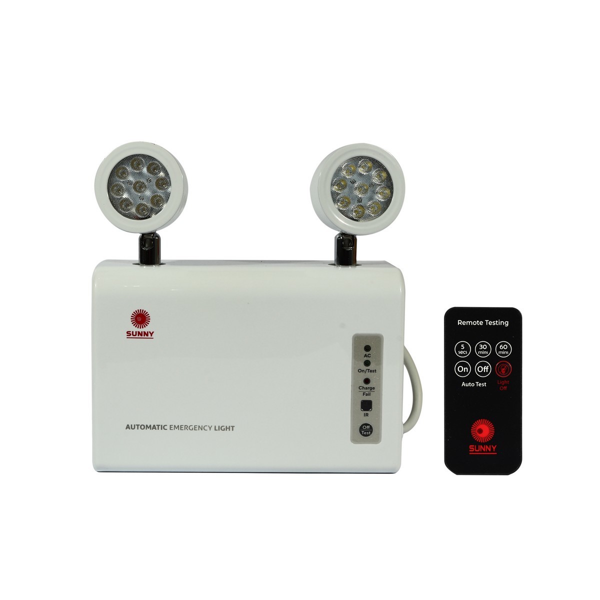 SG209CD2 ไฟฉุกเฉิน+รีโมท 9W สำรองไฟ2ชม.