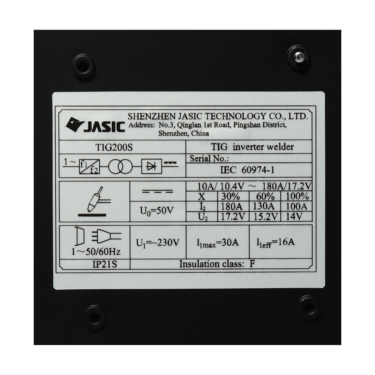 TIG200S-7(W221)เครื่องเชื่อม (TIG)