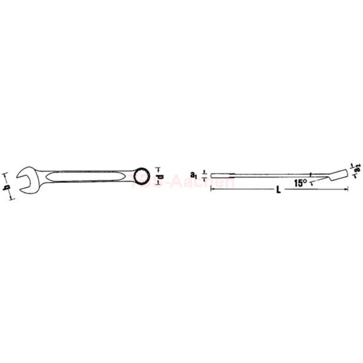 13 21 COMBINATION SPANNER