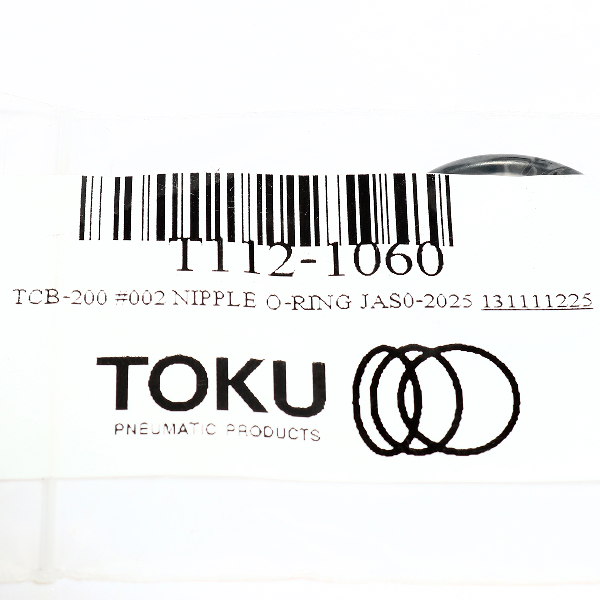 TCB-200 #002 NIPPLE O-RING JAS0-2025