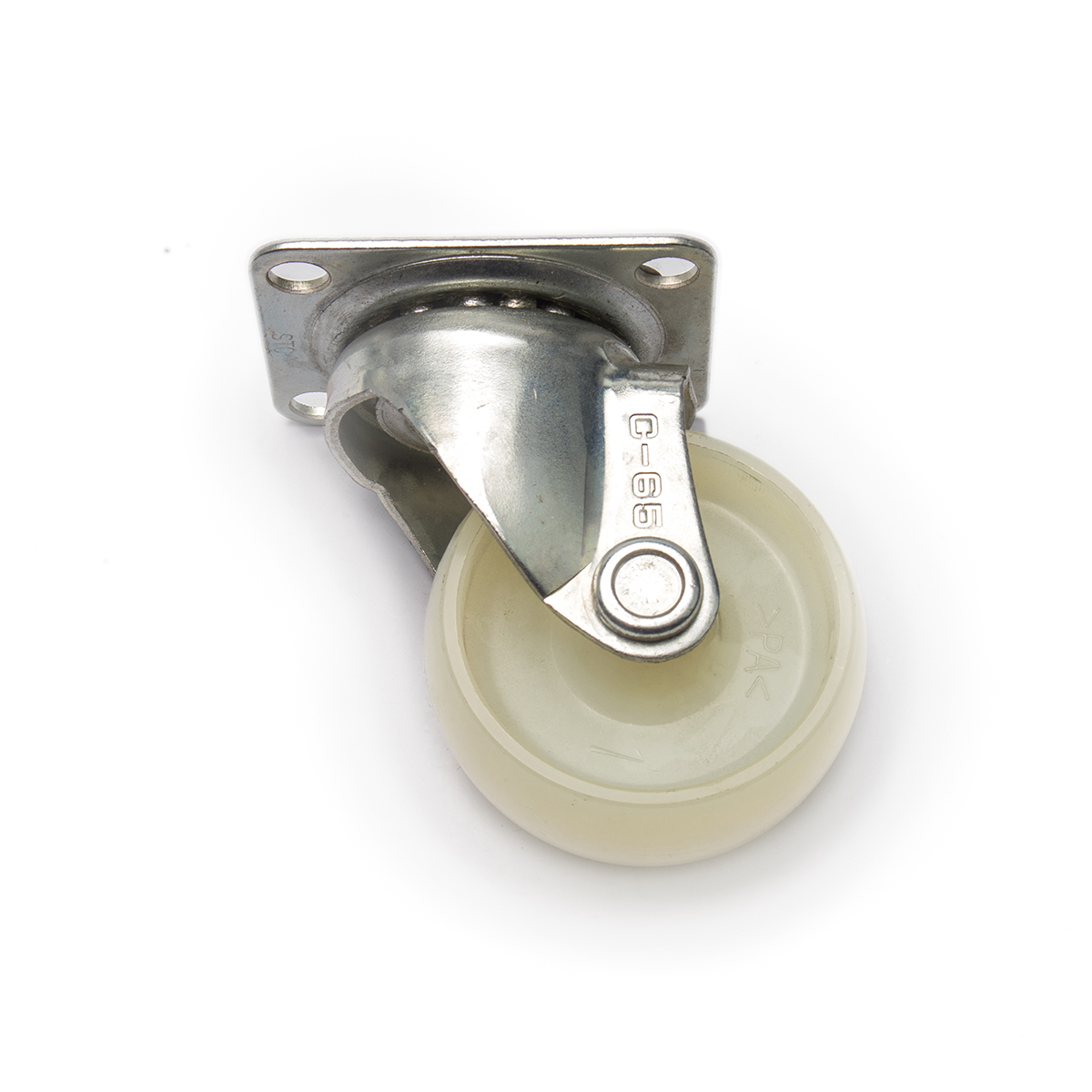 STC 65 NM(W)ล้อไนล่อนแป้นหมุน 65MM(2.5