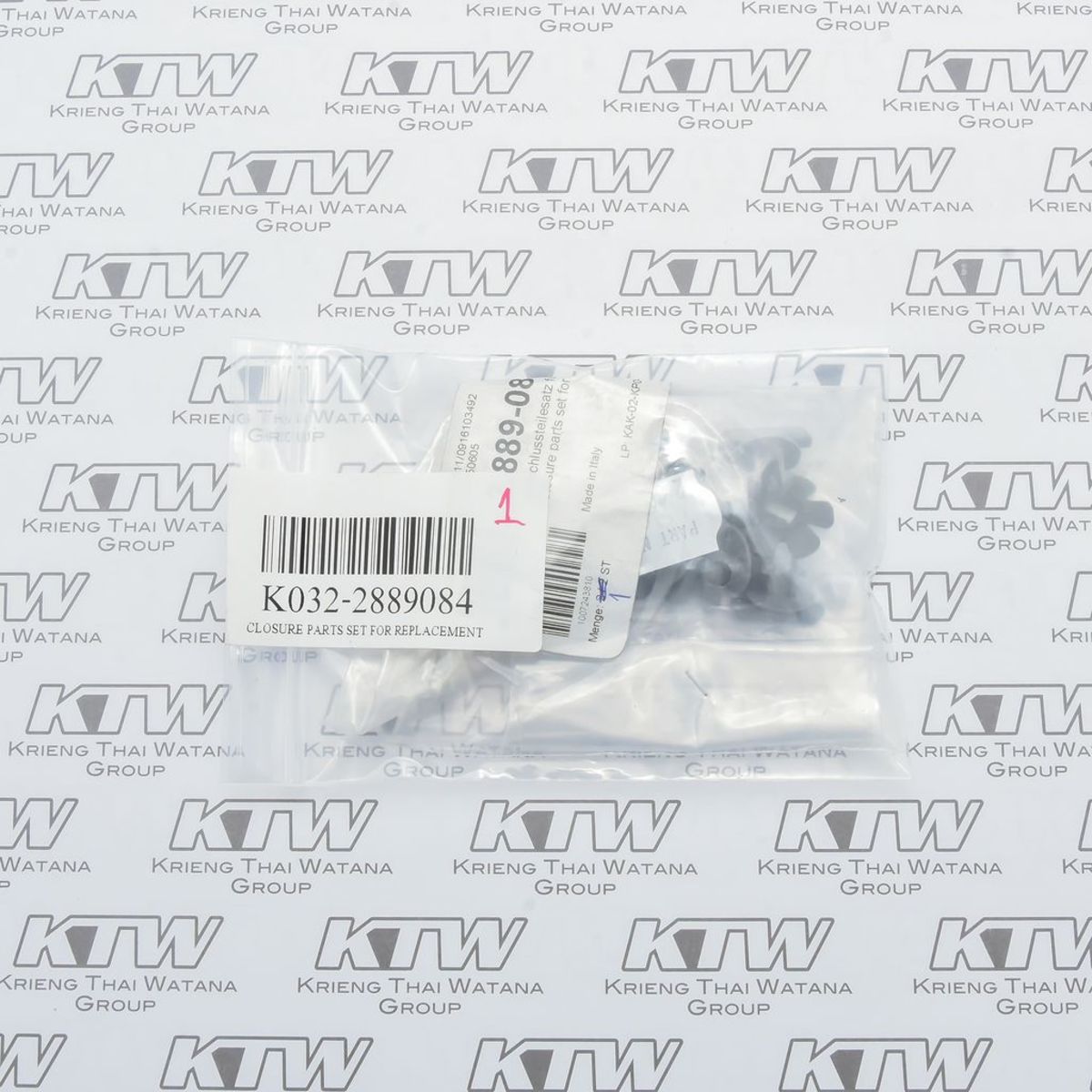 CLOSURE PARTS SET FOR REPLACEMENT
