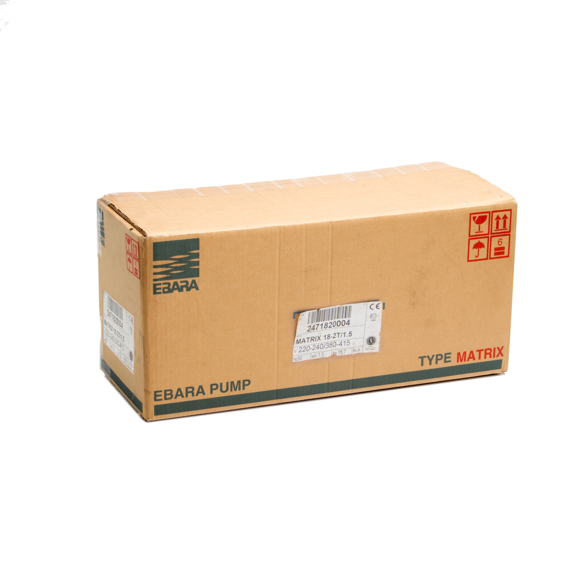 MATRIX 18-2T/1.5 ปั๊มน้ำหลายใบพัดแนวนอน
