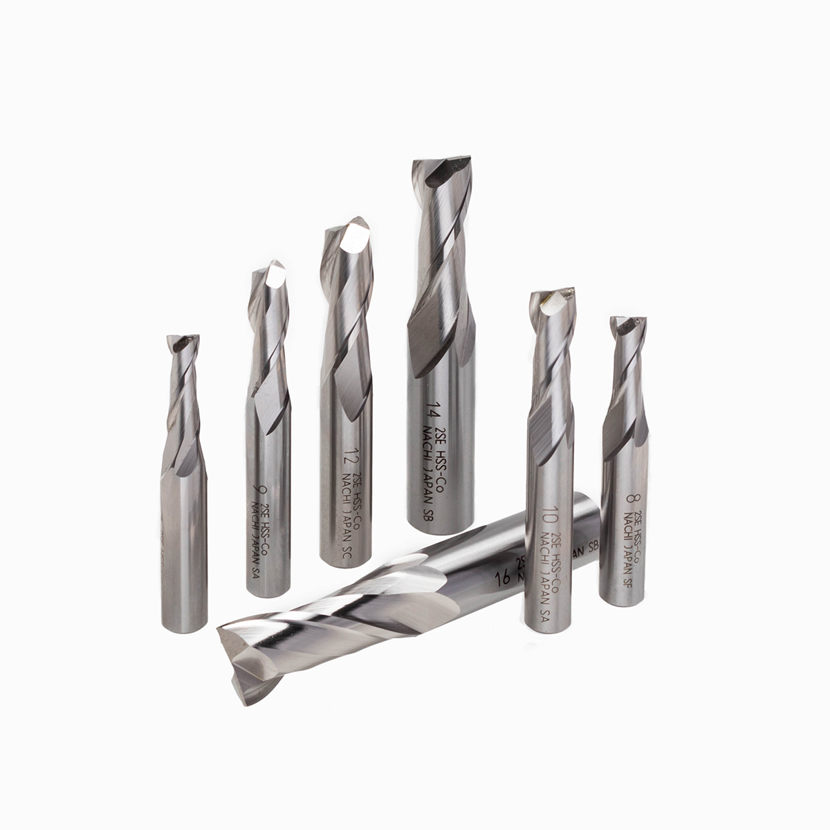 L6230_12.0MM ดอกเอ็นมิลล์ 2เขี้ยว