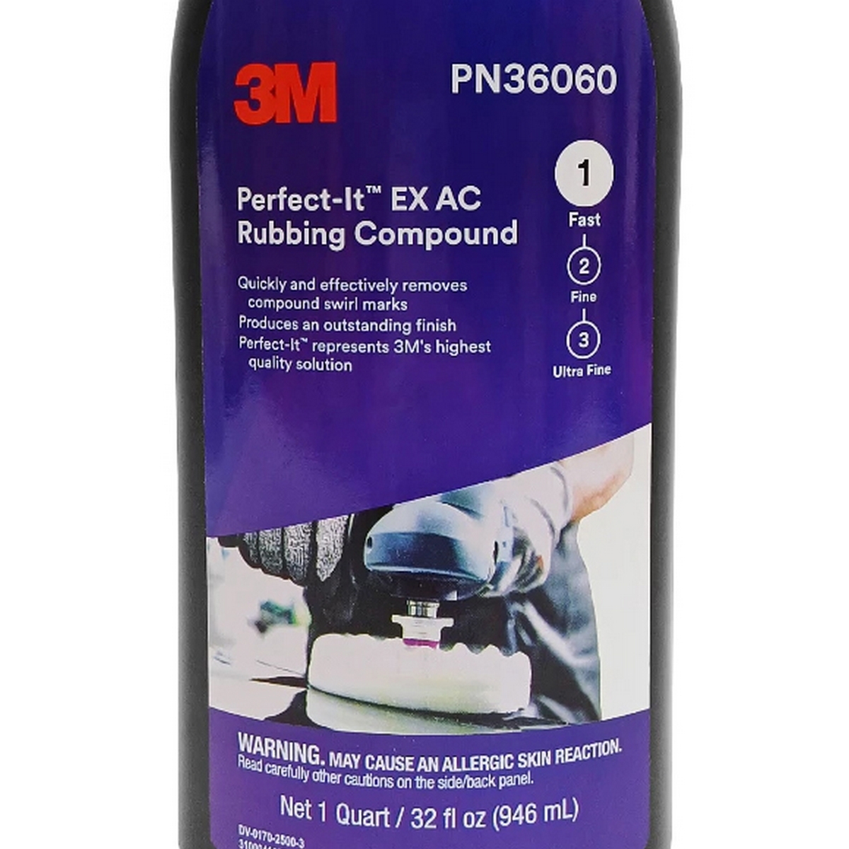 PERFECT-IT 36060 ขัดหยาบ #1 ฝาขาว 946ML