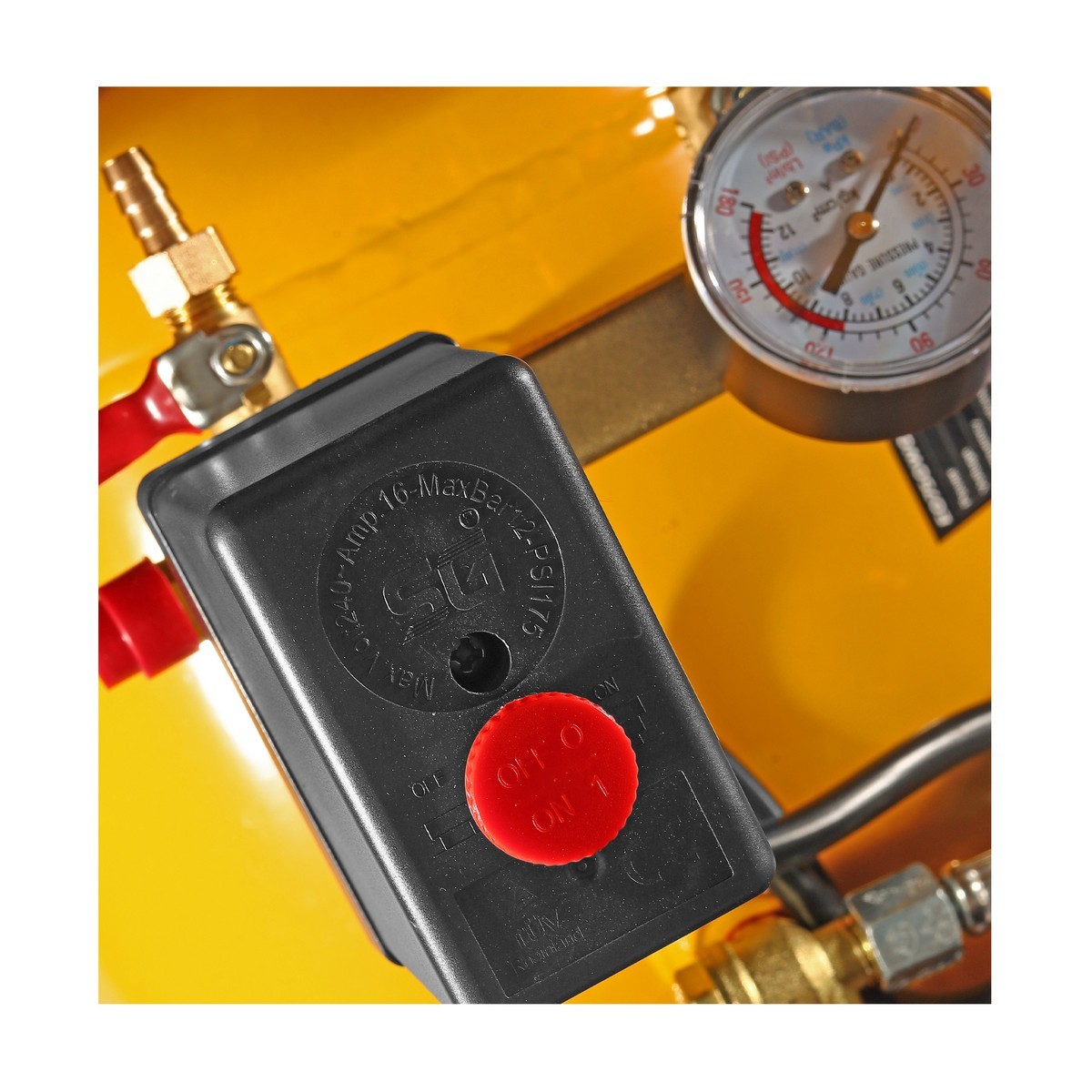 ปั๊มลมออยล์ฟรี 1500W(2P) - 2หัว - 50L