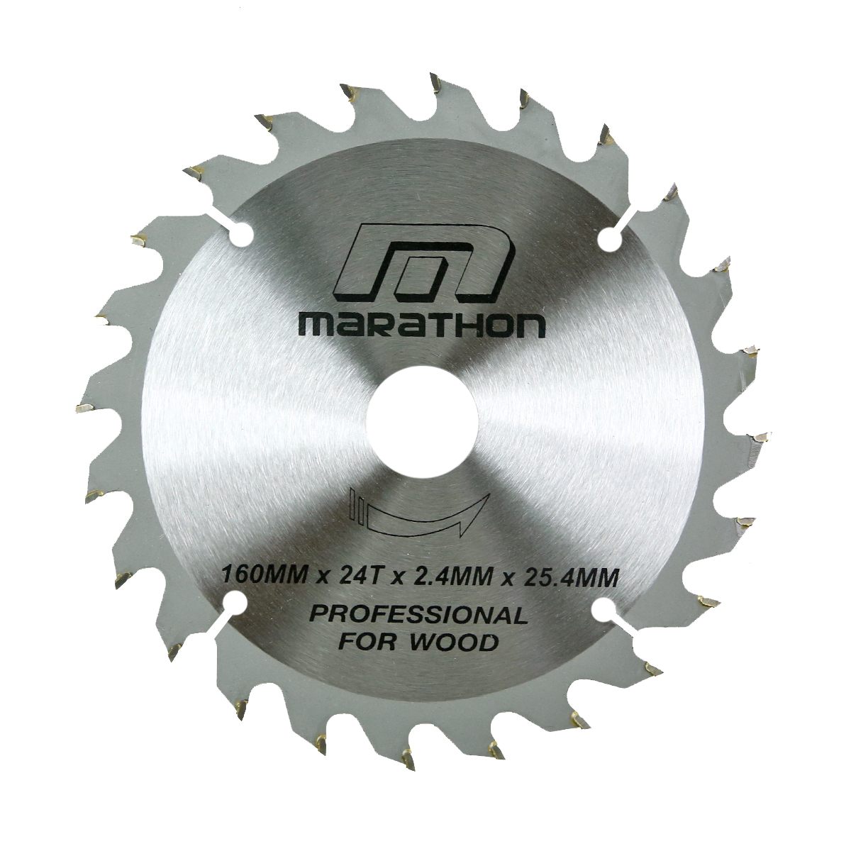 ใบเลื่อยวงเดือน 6” (160 MM) X 24T