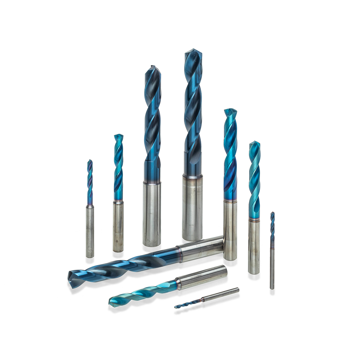 L9552_10.7MM ดอกสว่านคาร์ไบด์เคลือบTIALN