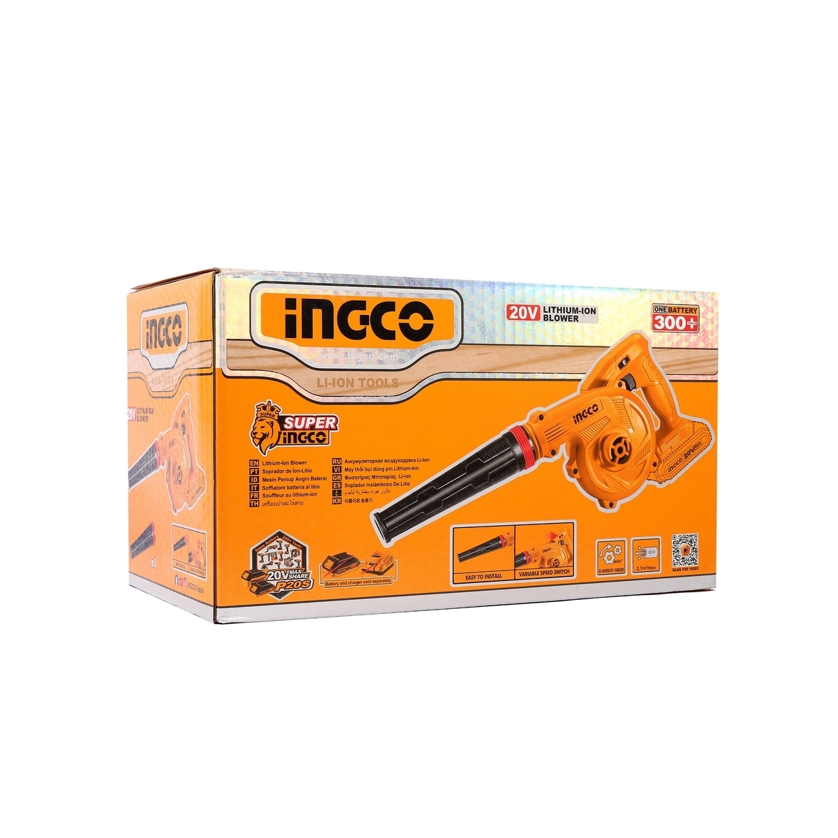 20V เครื่องเป่าลม ปรับรอบ เครื่องเปล่า