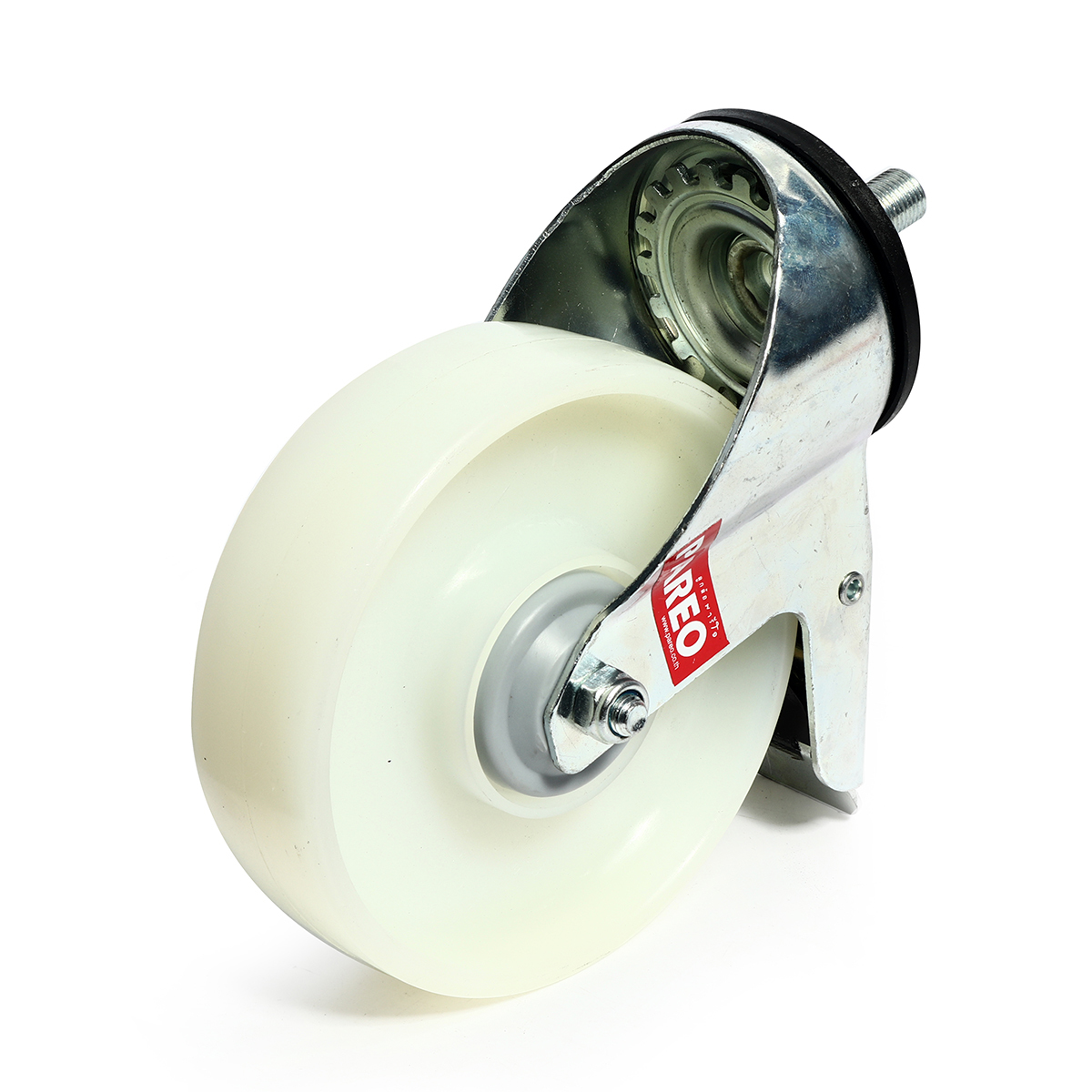 ลูกล้อไนล่อน สกรูเบรค ขนาด 125MM(5