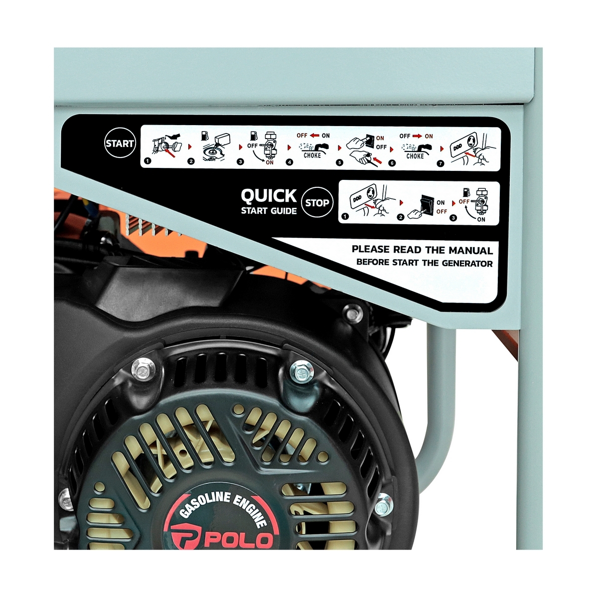 GT5250I เครื่องปั่นไฟอินเวอร์เตอร์ 4.5KW