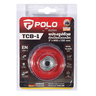 TCB-1แปรงถ้วยถักเปียลวดเหล็ก 3"XM10X1.50