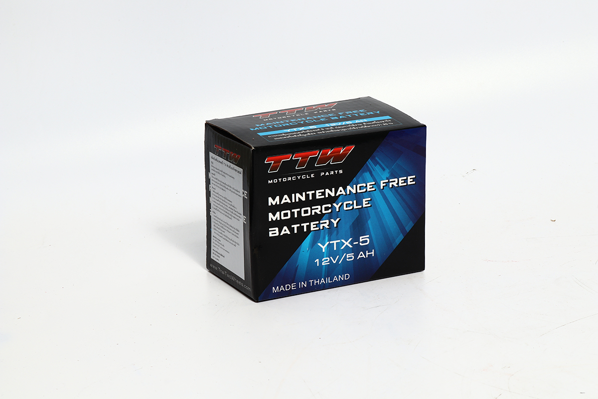 YTX-5 แบตเตอรี่รถจักรยานยนต์