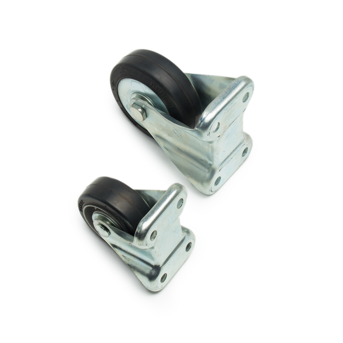 SKM 130VS ล้อยางดำแป้นตาย 130MM(5.1