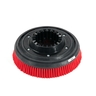 DISC BRUSH COMPLETE RED BD55