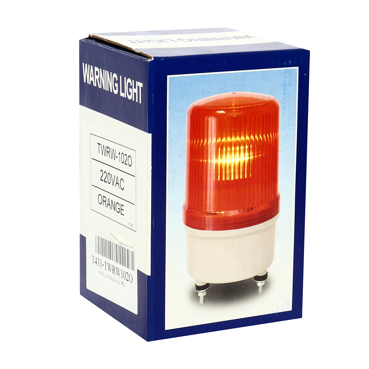 TWRW-102O ไฟหมุน100มม. สีส้ม