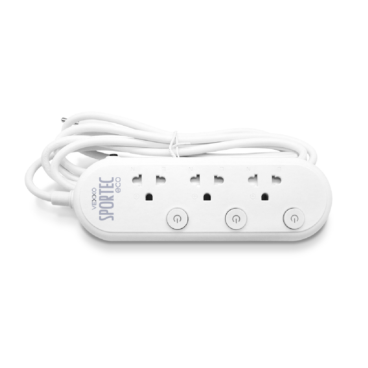 EC-330 ปลั๊กรางไฟ 3ช่อง 3สวิตช์ 3ม