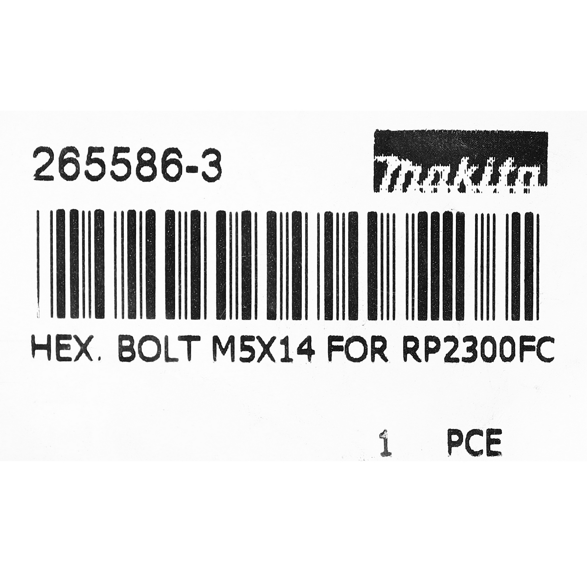 อะไหล่ RP2300FC#70 HEX. BOLT M5X14