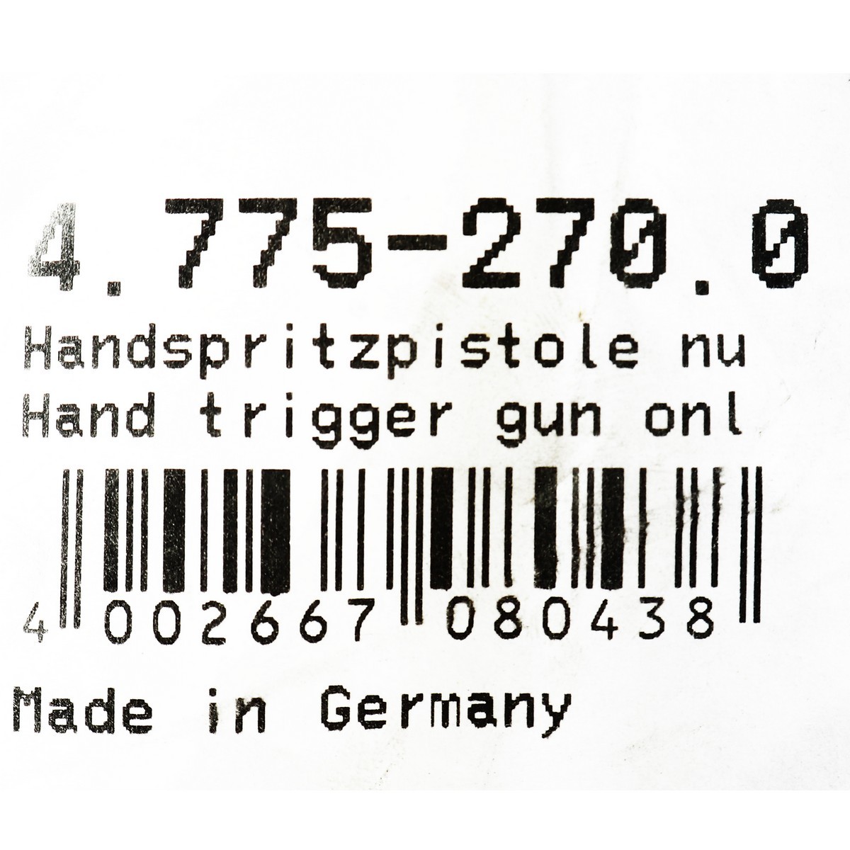 TRIGGER GUN