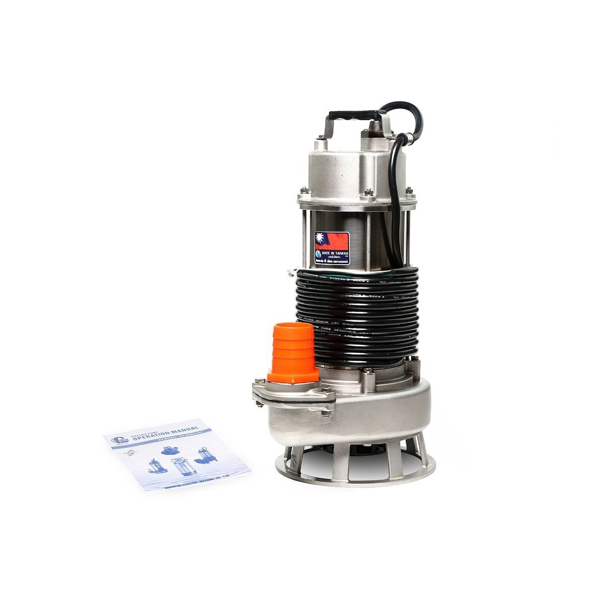 SSQ-112N ปั๊มจุ่มน้ำเสียสแตนเลส1HP220V2