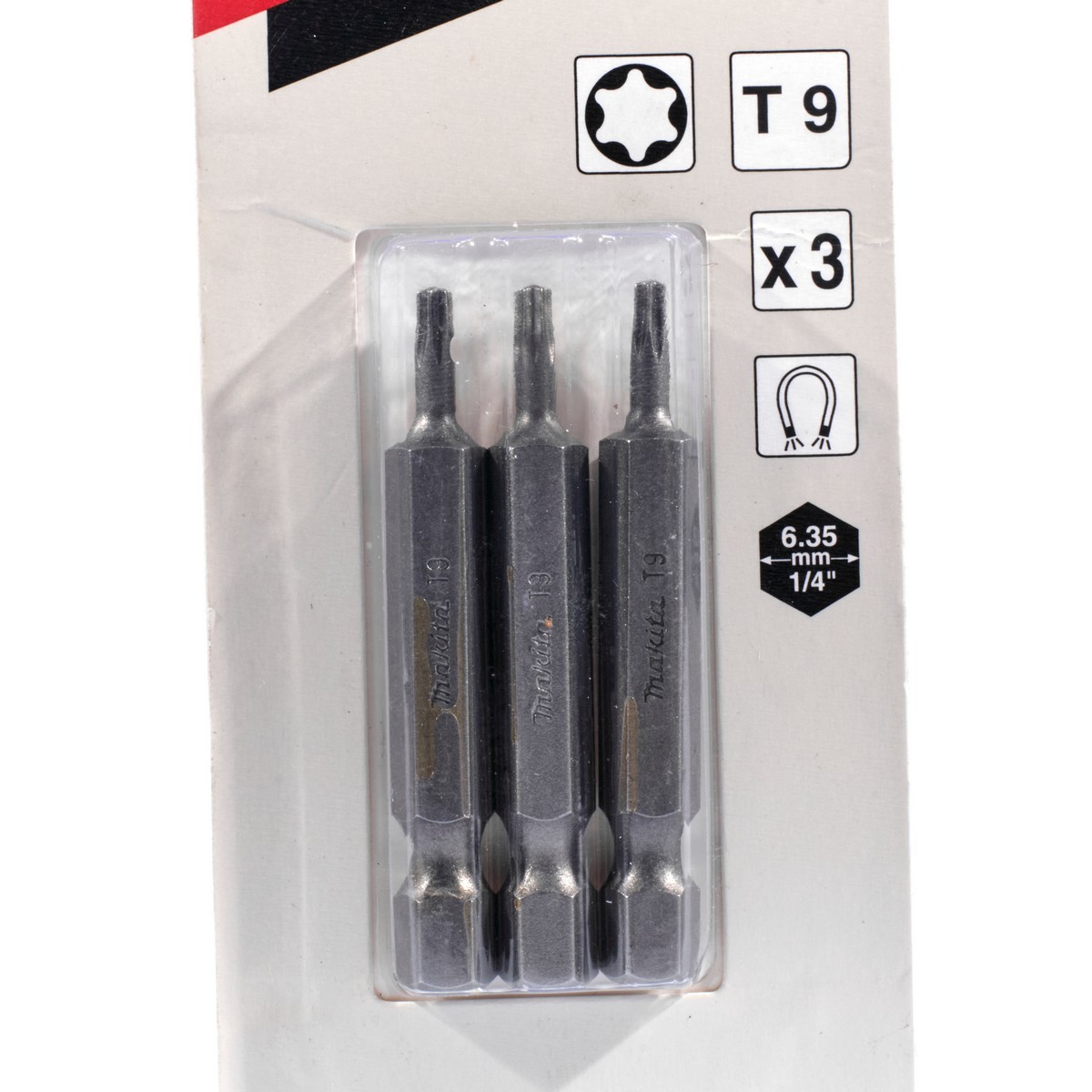 ดอกไขควง T-9 X 50MM (3ดอก/ชุด)