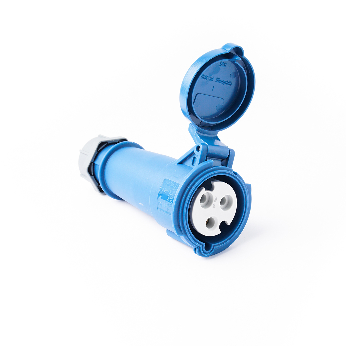 IP44 ปลั๊กตัวเมียกลาง 2P+E 230V 32A(522)