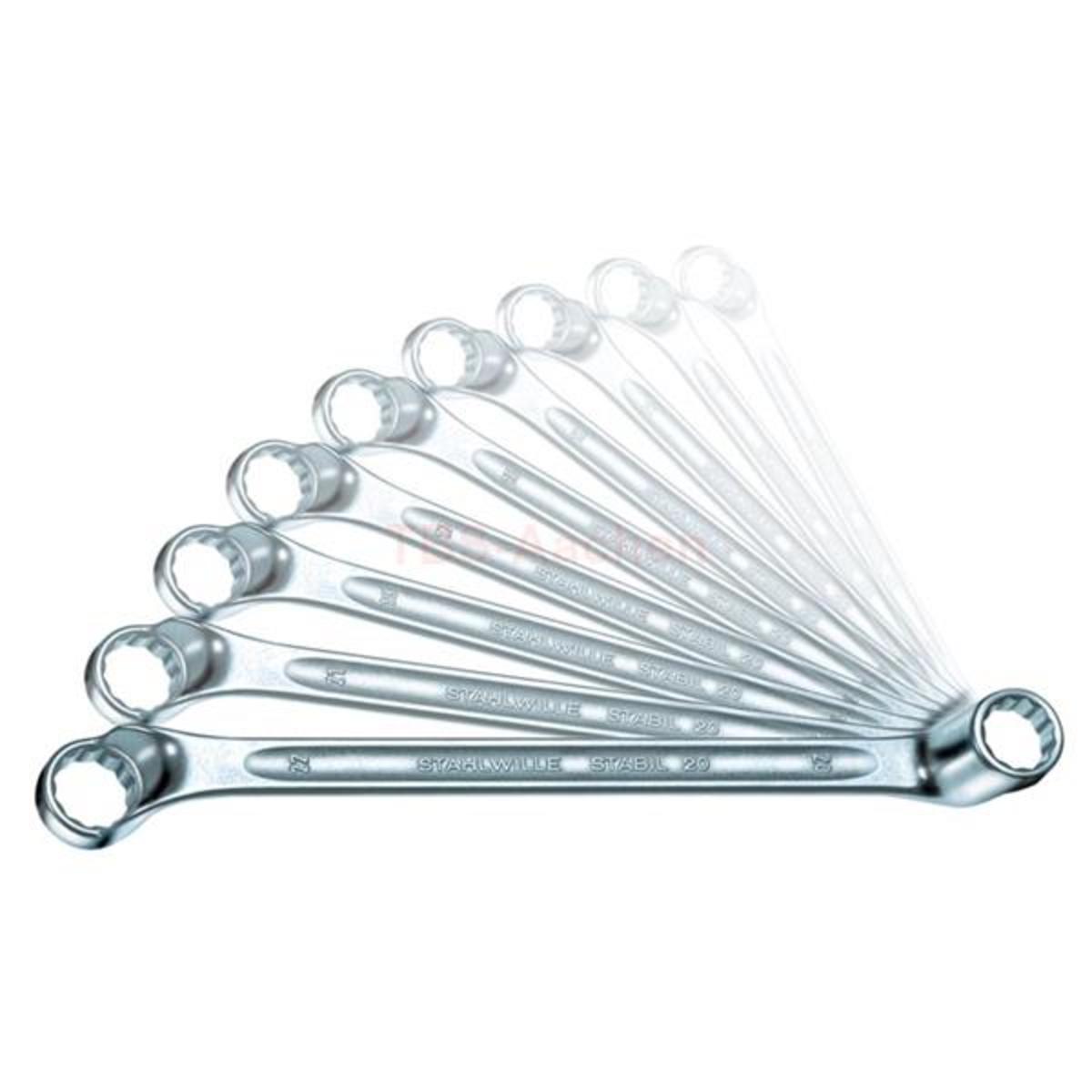 20/7N SET DOUBLE ENDED RINGSPANNERS