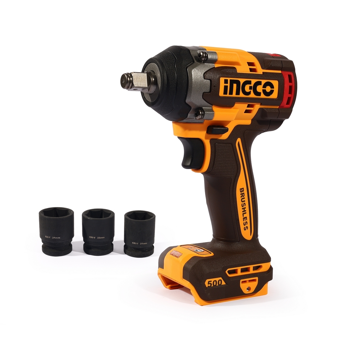 20V-BL บล็อกไร้สาย 500N.M-เครื่องเปล่า