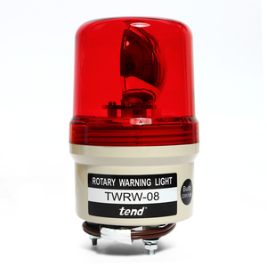 TWRW-082R ไฟหมุน80มม. สีแดง