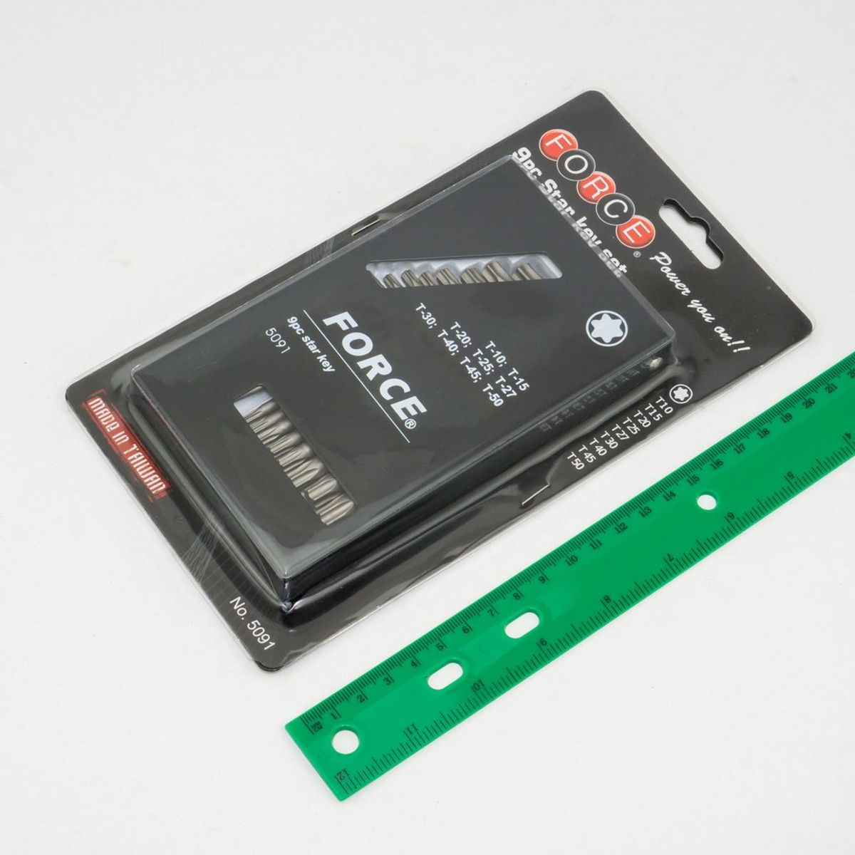 5091 ชุดประแจหัวจีบ T10-T50