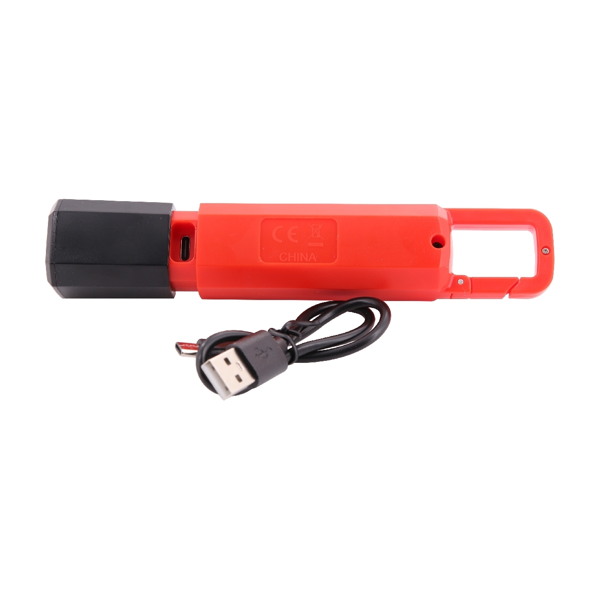 FL933 ไฟฉาย 2-IN-1 แบบชาร์จ (สีแดง-ดำ)
