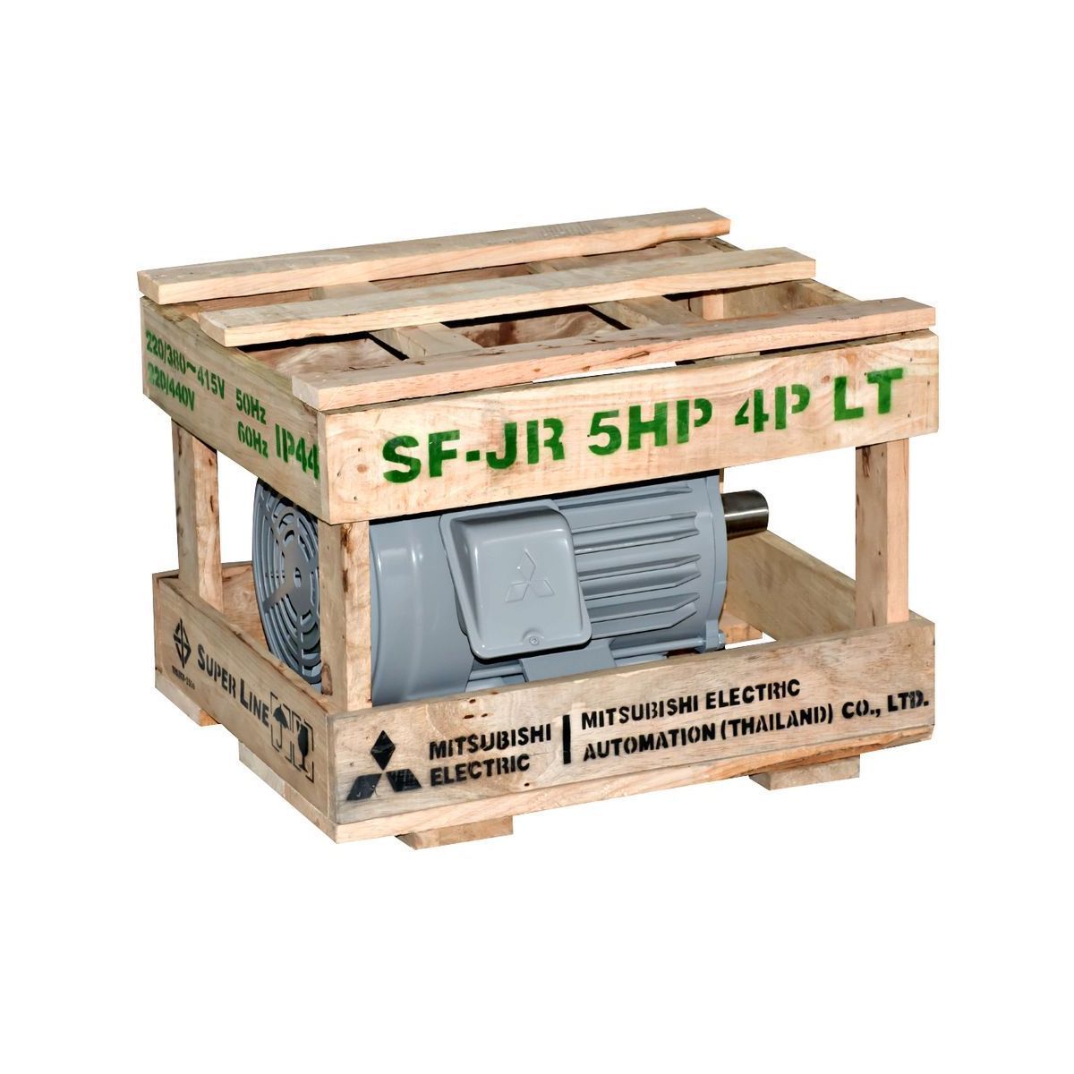 SF-QRB มอเตอร์เบรค 5 HP 4P