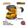 20V ขัดกระดาษทรายกลม 5"-เครื่องเปล่า