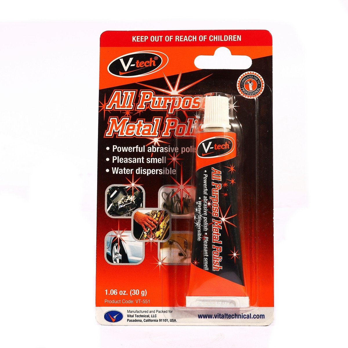 VT-551 ขัด/ทำความสะอาดโลหะ 30G