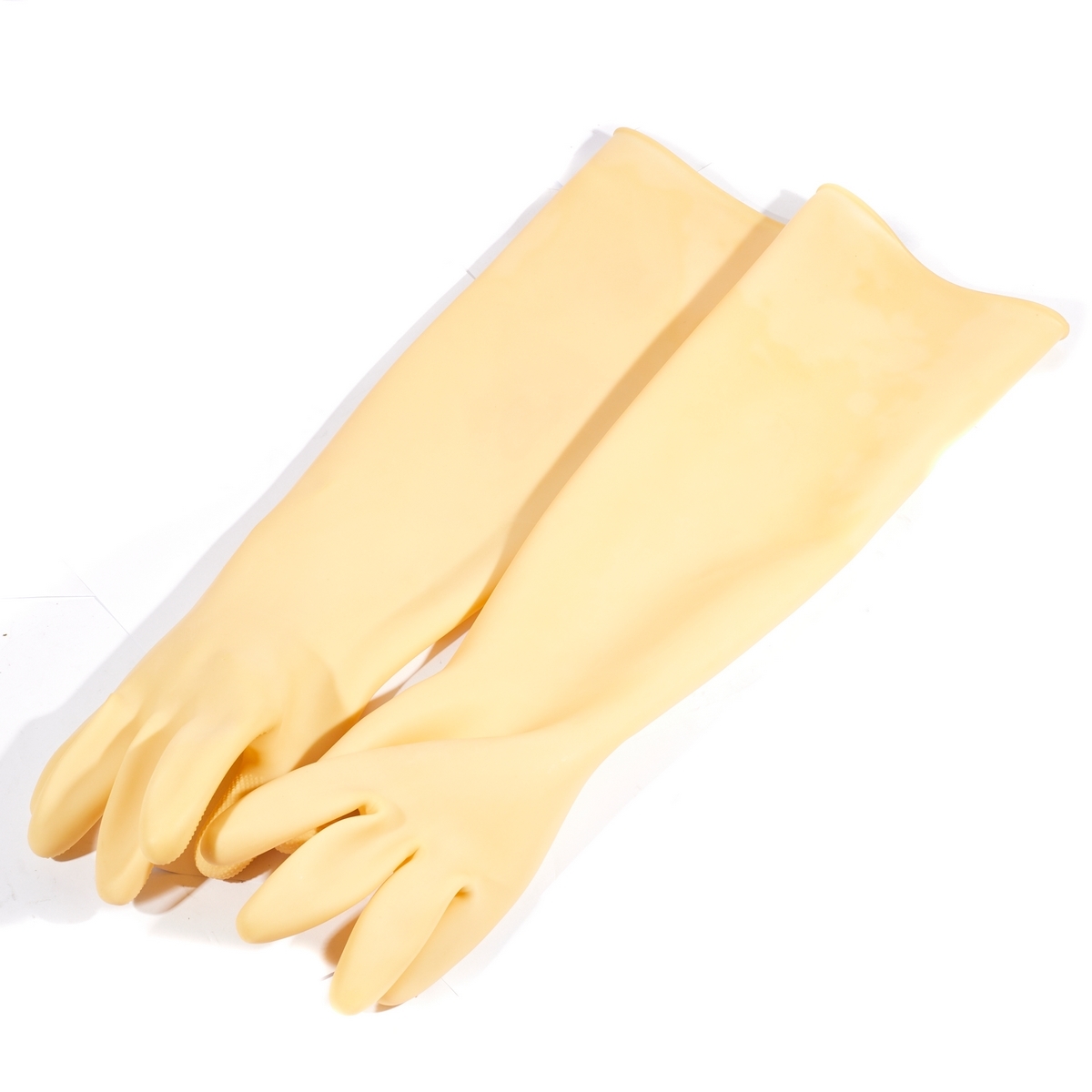 ถุงมือยางธรรมชาติ ขาว23